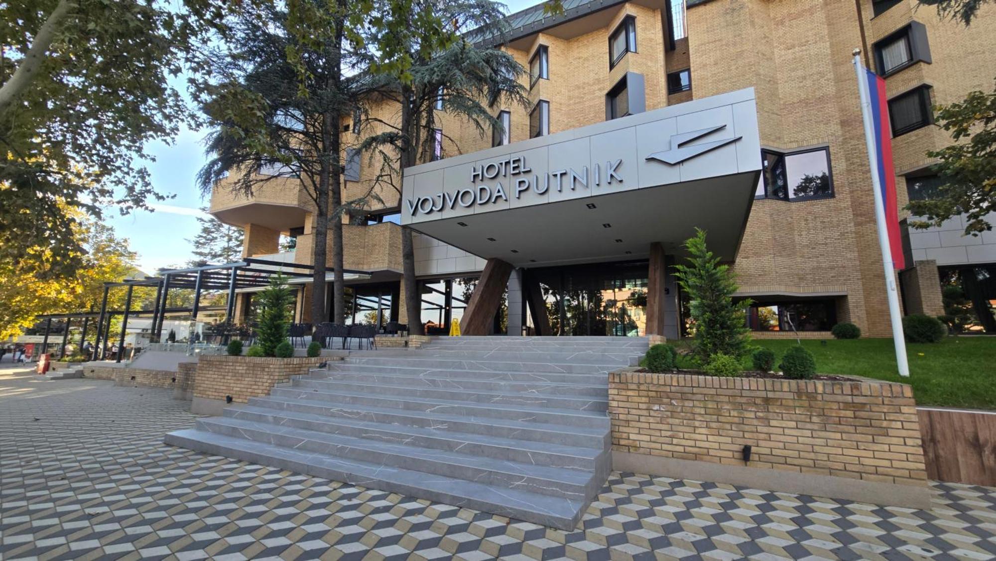 Hotel Vojvoda Putnik Vranje Buitenkant foto