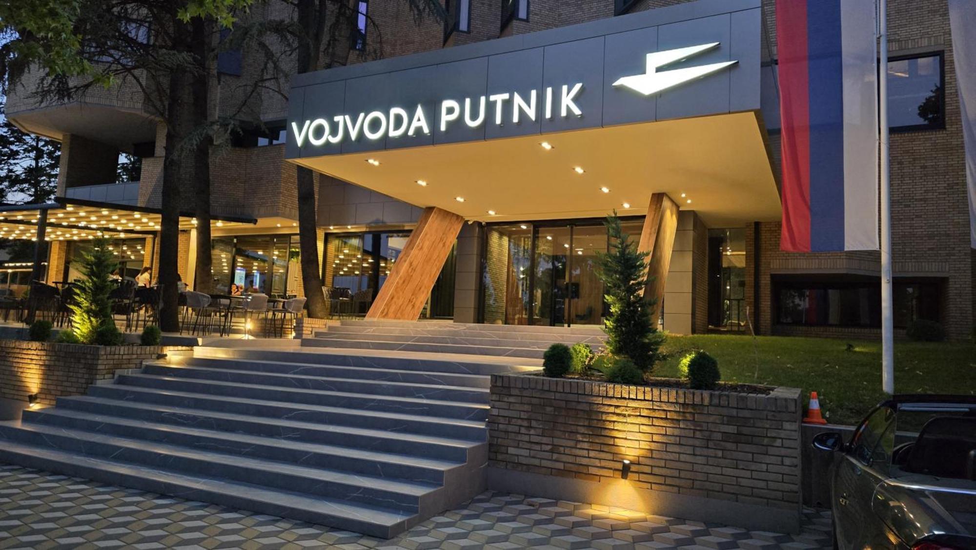 Hotel Vojvoda Putnik Vranje Buitenkant foto